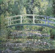 Waterlilies and Japanese Bridge Claude Monet